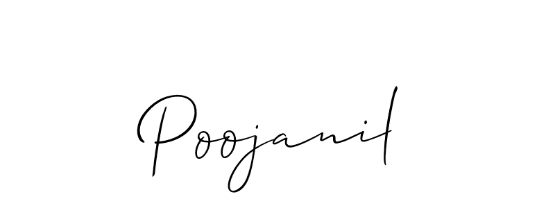 Check out images of Autograph of Poojanil name. Actor Poojanil Signature Style. Allison_Script is a professional sign style online. Poojanil signature style 2 images and pictures png