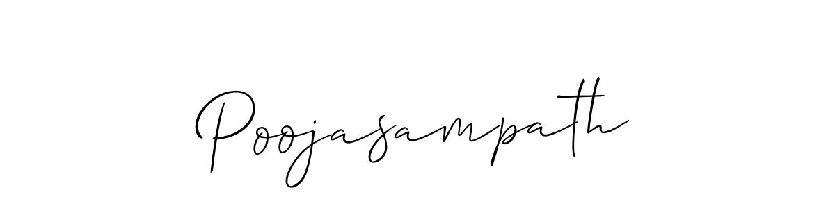 See photos of Poojasampath official signature by Spectra . Check more albums & portfolios. Read reviews & check more about Allison_Script font. Poojasampath signature style 2 images and pictures png