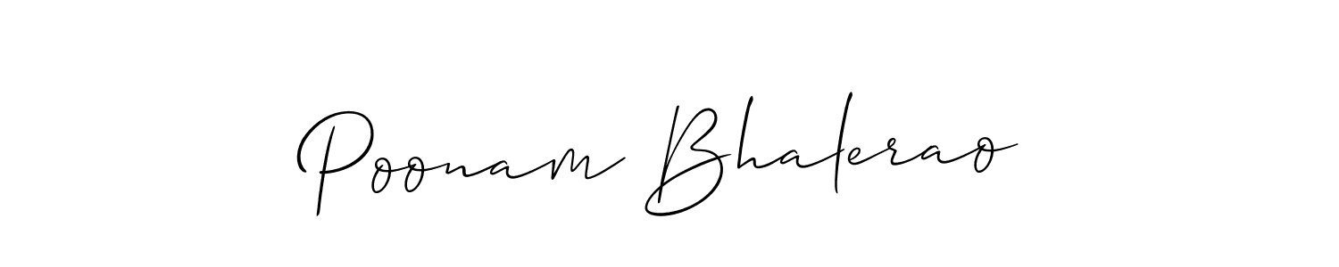 Also You can easily find your signature by using the search form. We will create Poonam Bhalerao name handwritten signature images for you free of cost using Allison_Script sign style. Poonam Bhalerao signature style 2 images and pictures png