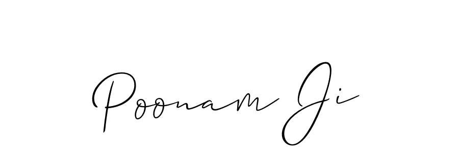 How to make Poonam Ji name signature. Use Allison_Script style for creating short signs online. This is the latest handwritten sign. Poonam Ji signature style 2 images and pictures png
