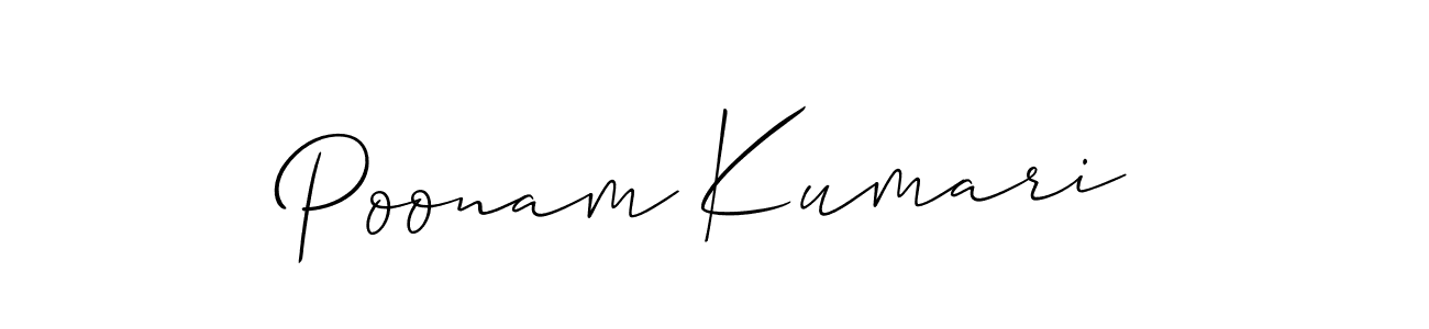 Once you've used our free online signature maker to create your best signature Allison_Script style, it's time to enjoy all of the benefits that Poonam Kumari name signing documents. Poonam Kumari signature style 2 images and pictures png