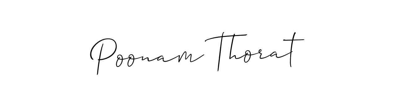 You should practise on your own different ways (Allison_Script) to write your name (Poonam Thorat) in signature. don't let someone else do it for you. Poonam Thorat signature style 2 images and pictures png