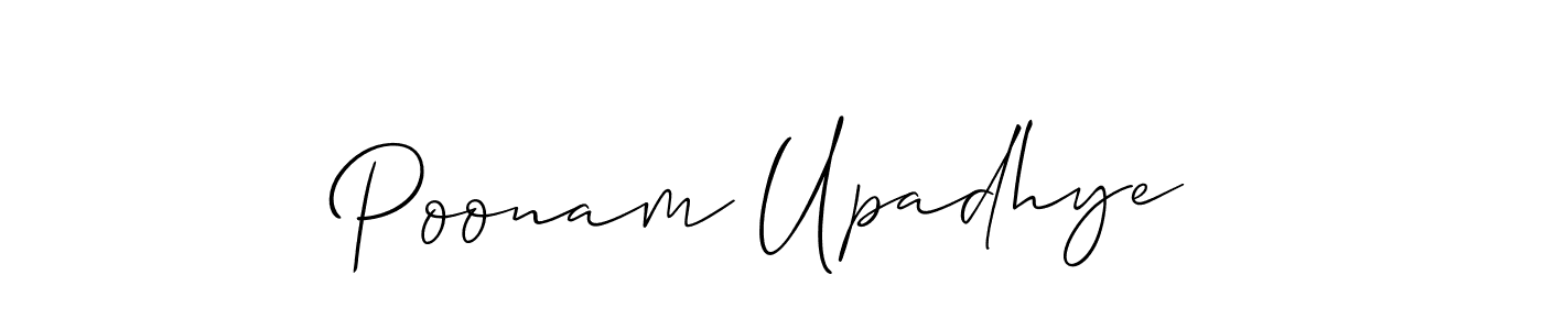 Similarly Allison_Script is the best handwritten signature design. Signature creator online .You can use it as an online autograph creator for name Poonam Upadhye. Poonam Upadhye signature style 2 images and pictures png