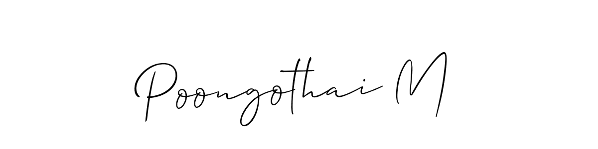See photos of Poongothai M official signature by Spectra . Check more albums & portfolios. Read reviews & check more about Allison_Script font. Poongothai M signature style 2 images and pictures png