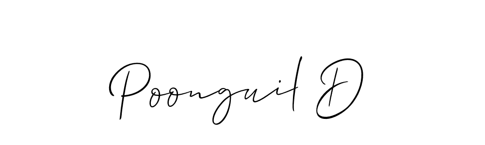 See photos of Poonguil D official signature by Spectra . Check more albums & portfolios. Read reviews & check more about Allison_Script font. Poonguil D signature style 2 images and pictures png