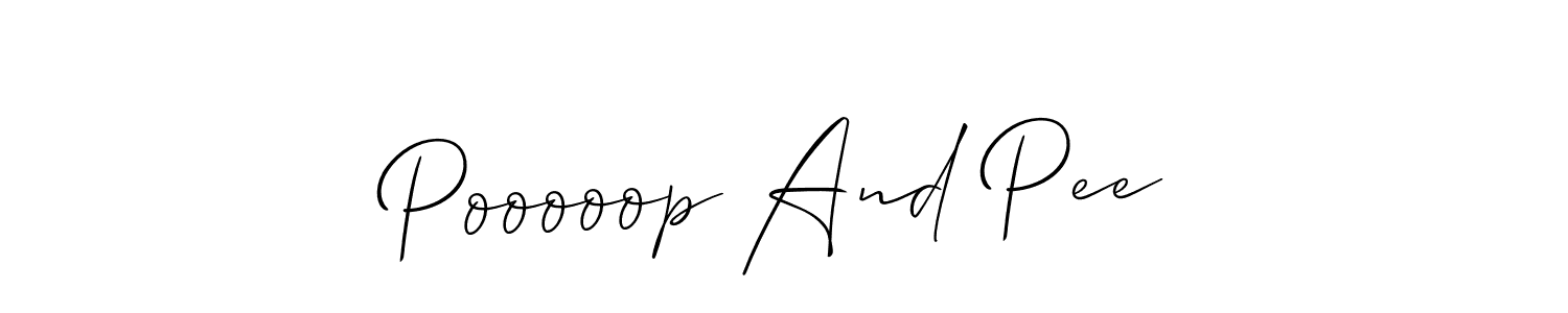 Here are the top 10 professional signature styles for the name Pooooop And Pee. These are the best autograph styles you can use for your name. Pooooop And Pee signature style 2 images and pictures png