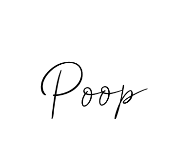 Also we have Poop name is the best signature style. Create professional handwritten signature collection using Allison_Script autograph style. Poop signature style 2 images and pictures png