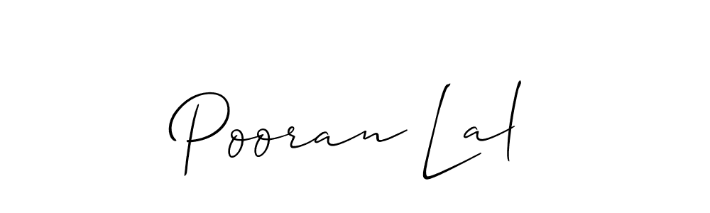 How to Draw Pooran Lal signature style? Allison_Script is a latest design signature styles for name Pooran Lal. Pooran Lal signature style 2 images and pictures png