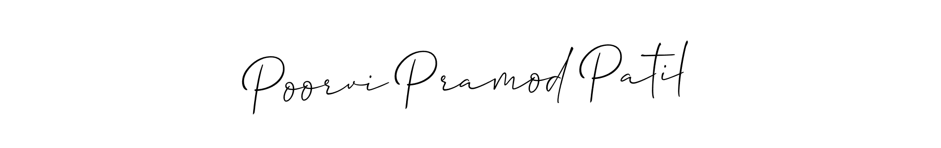 Similarly Allison_Script is the best handwritten signature design. Signature creator online .You can use it as an online autograph creator for name Poorvi Pramod Patil. Poorvi Pramod Patil signature style 2 images and pictures png