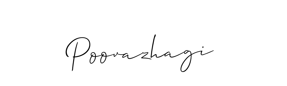 You can use this online signature creator to create a handwritten signature for the name Poovazhagi. This is the best online autograph maker. Poovazhagi signature style 2 images and pictures png