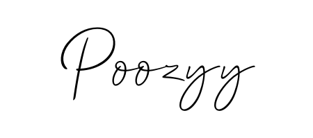You should practise on your own different ways (Allison_Script) to write your name (Poozyy) in signature. Don't let someone else do it for you. Poozyy signature style 2 images and pictures png