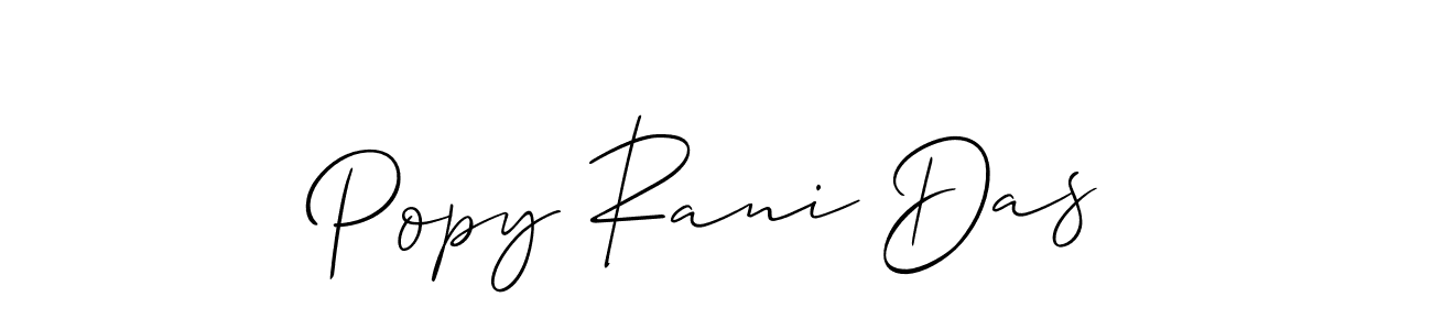 Once you've used our free online signature maker to create your best signature Allison_Script style, it's time to enjoy all of the benefits that Popy Rani Das name signing documents. Popy Rani Das signature style 2 images and pictures png