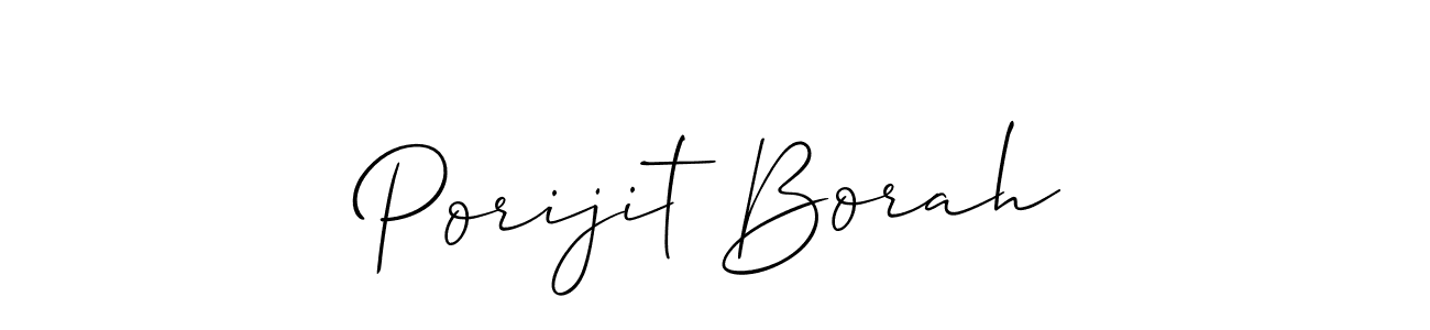 Check out images of Autograph of Porijit Borah name. Actor Porijit Borah Signature Style. Allison_Script is a professional sign style online. Porijit Borah signature style 2 images and pictures png