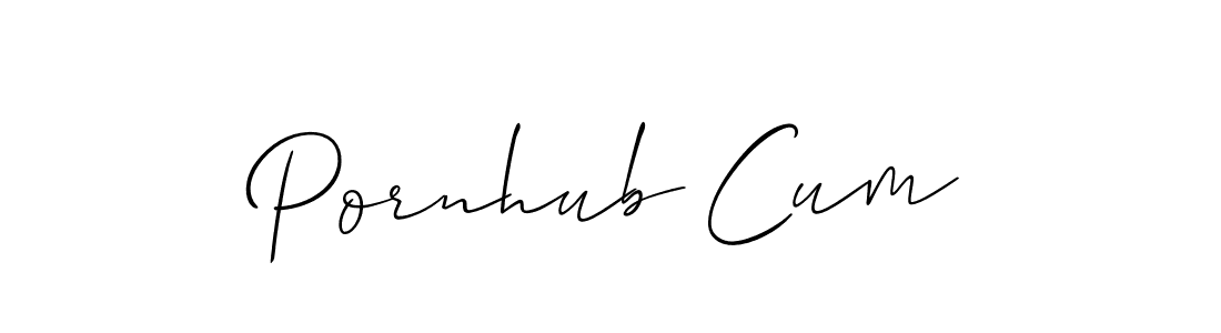 You should practise on your own different ways (Allison_Script) to write your name (Pornhub Cum) in signature. don't let someone else do it for you. Pornhub Cum signature style 2 images and pictures png