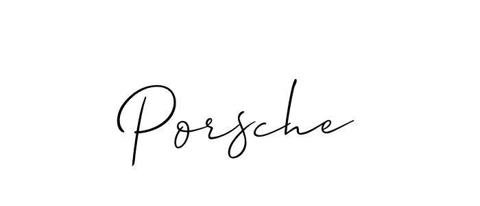 How to Draw Porsche signature style? Allison_Script is a latest design signature styles for name Porsche. Porsche signature style 2 images and pictures png
