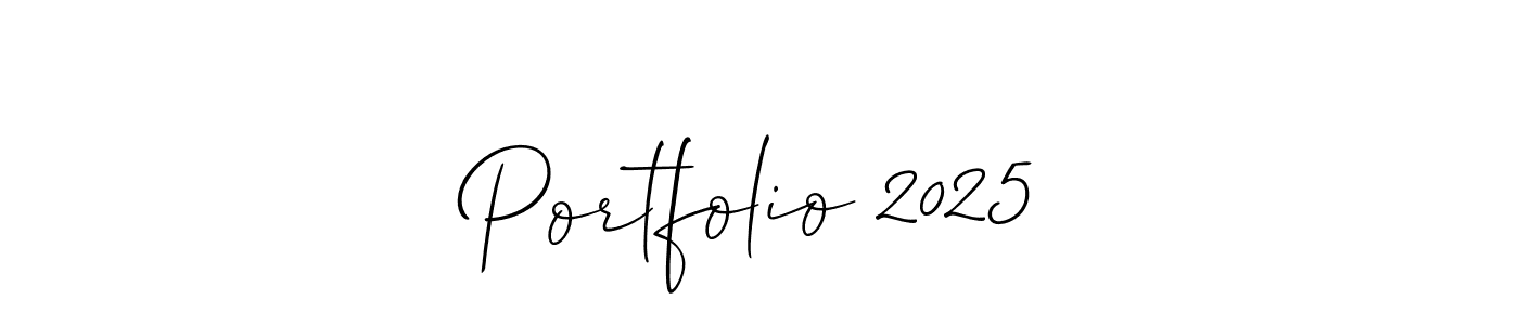 You can use this online signature creator to create a handwritten signature for the name Portfolio 2025. This is the best online autograph maker. Portfolio 2025 signature style 2 images and pictures png