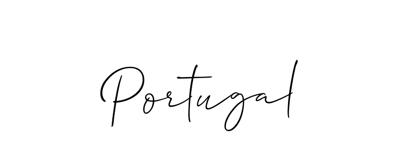 The best way (Allison_Script) to make a short signature is to pick only two or three words in your name. The name Portugal include a total of six letters. For converting this name. Portugal signature style 2 images and pictures png
