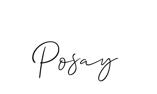Make a beautiful signature design for name Posay. Use this online signature maker to create a handwritten signature for free. Posay signature style 2 images and pictures png