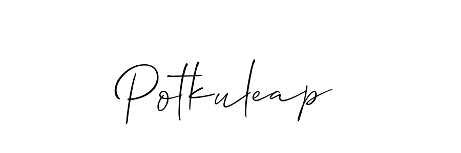 Best and Professional Signature Style for Potkuleap. Allison_Script Best Signature Style Collection. Potkuleap signature style 2 images and pictures png