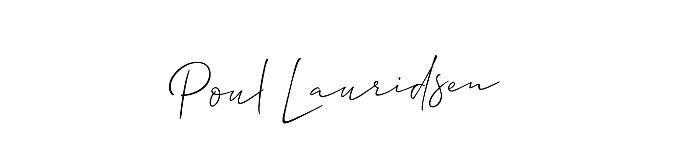 This is the best signature style for the Poul Lauridsen name. Also you like these signature font (Allison_Script). Mix name signature. Poul Lauridsen signature style 2 images and pictures png