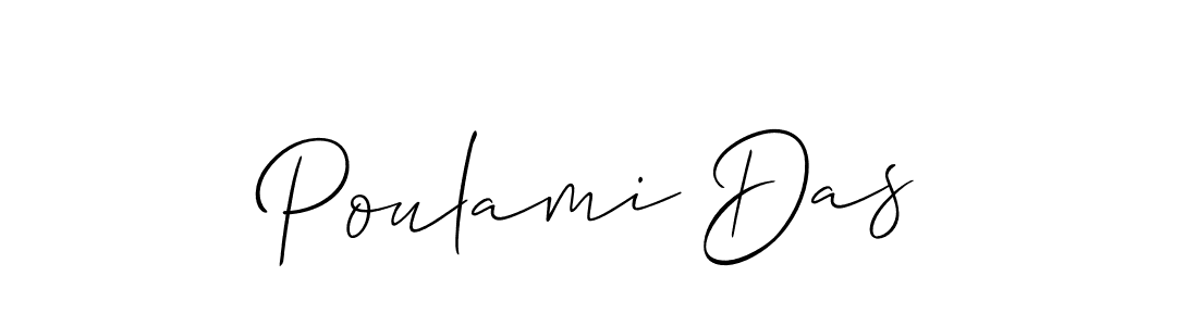 Make a beautiful signature design for name Poulami Das. Use this online signature maker to create a handwritten signature for free. Poulami Das signature style 2 images and pictures png