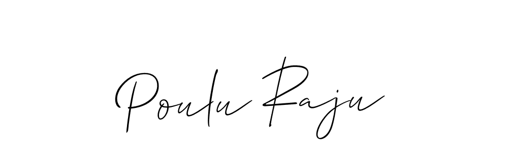 Here are the top 10 professional signature styles for the name Poulu Raju. These are the best autograph styles you can use for your name. Poulu Raju signature style 2 images and pictures png