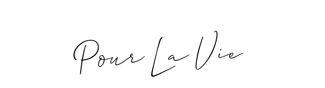 Check out images of Autograph of Pour La Vie name. Actor Pour La Vie Signature Style. Allison_Script is a professional sign style online. Pour La Vie signature style 2 images and pictures png