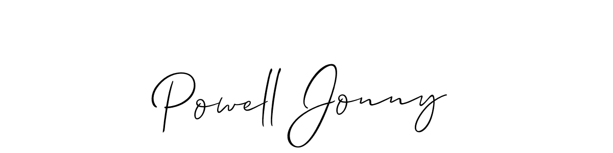 How to Draw Powell Jonny signature style? Allison_Script is a latest design signature styles for name Powell Jonny. Powell Jonny signature style 2 images and pictures png