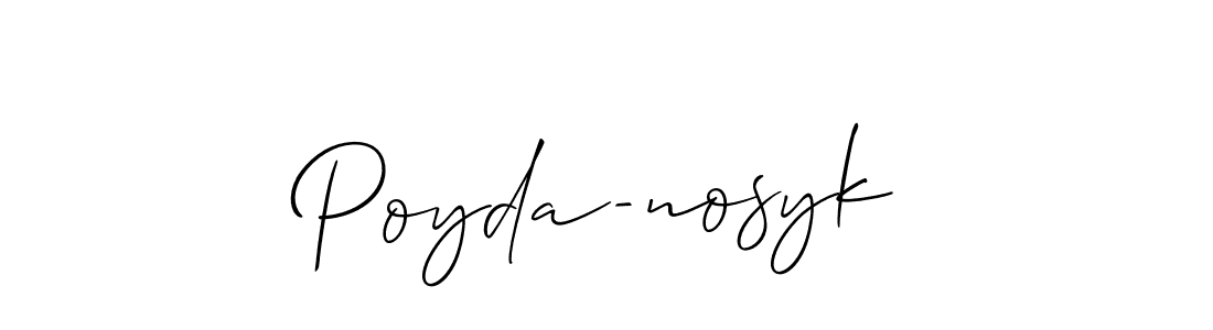 You can use this online signature creator to create a handwritten signature for the name Poyda-nosyk. This is the best online autograph maker. Poyda-nosyk signature style 2 images and pictures png