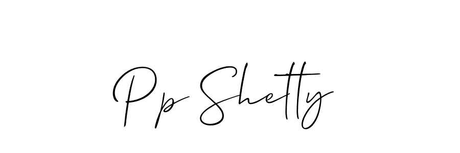 if you are searching for the best signature style for your name Pp Shetty. so please give up your signature search. here we have designed multiple signature styles  using Allison_Script. Pp Shetty signature style 2 images and pictures png