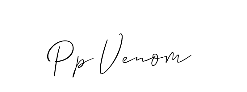 How to Draw Pp Venom signature style? Allison_Script is a latest design signature styles for name Pp Venom. Pp Venom signature style 2 images and pictures png