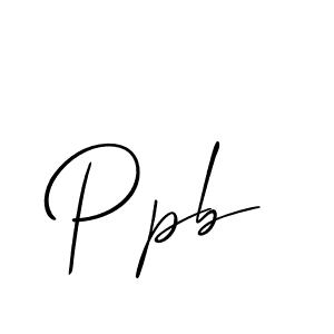 Ppb stylish signature style. Best Handwritten Sign (Allison_Script) for my name. Handwritten Signature Collection Ideas for my name Ppb. Ppb signature style 2 images and pictures png