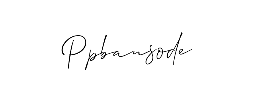 Check out images of Autograph of Ppbansode name. Actor Ppbansode Signature Style. Allison_Script is a professional sign style online. Ppbansode signature style 2 images and pictures png