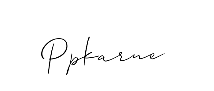 This is the best signature style for the Ppkarne name. Also you like these signature font (Allison_Script). Mix name signature. Ppkarne signature style 2 images and pictures png