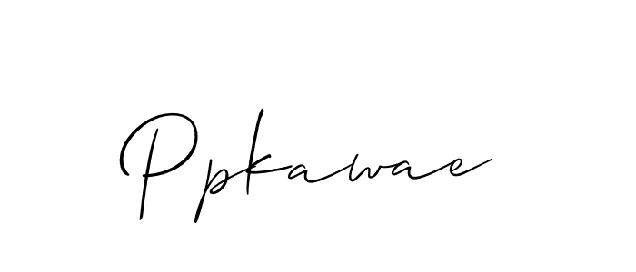 Make a beautiful signature design for name Ppkawae. Use this online signature maker to create a handwritten signature for free. Ppkawae signature style 2 images and pictures png