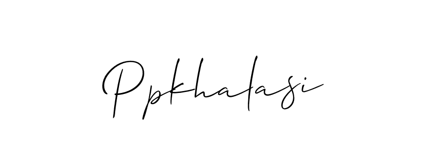 Ppkhalasi stylish signature style. Best Handwritten Sign (Allison_Script) for my name. Handwritten Signature Collection Ideas for my name Ppkhalasi. Ppkhalasi signature style 2 images and pictures png