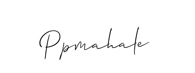 Once you've used our free online signature maker to create your best signature Allison_Script style, it's time to enjoy all of the benefits that Ppmahale name signing documents. Ppmahale signature style 2 images and pictures png