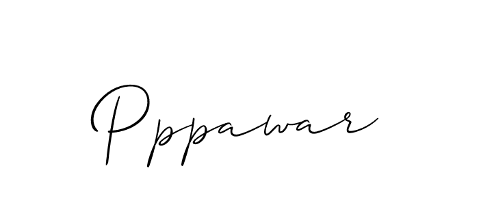 Similarly Allison_Script is the best handwritten signature design. Signature creator online .You can use it as an online autograph creator for name Pppawar. Pppawar signature style 2 images and pictures png