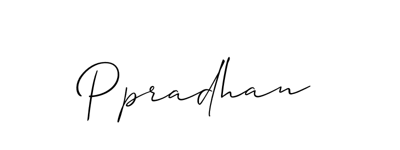 Once you've used our free online signature maker to create your best signature Allison_Script style, it's time to enjoy all of the benefits that Ppradhan name signing documents. Ppradhan signature style 2 images and pictures png