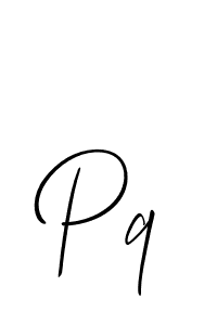 Also You can easily find your signature by using the search form. We will create Pq name handwritten signature images for you free of cost using Allison_Script sign style. Pq signature style 2 images and pictures png