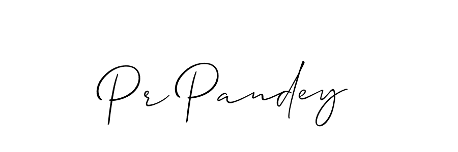 Best and Professional Signature Style for Pr Pandey. Allison_Script Best Signature Style Collection. Pr Pandey signature style 2 images and pictures png