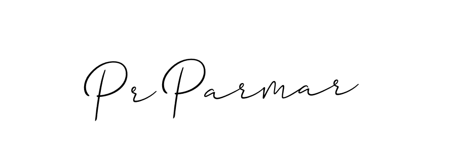 Also You can easily find your signature by using the search form. We will create Pr Parmar name handwritten signature images for you free of cost using Allison_Script sign style. Pr Parmar signature style 2 images and pictures png