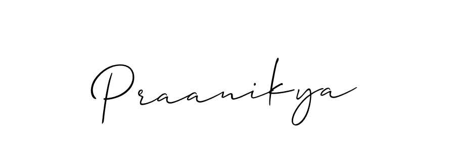 Make a beautiful signature design for name Praanikya. Use this online signature maker to create a handwritten signature for free. Praanikya signature style 2 images and pictures png