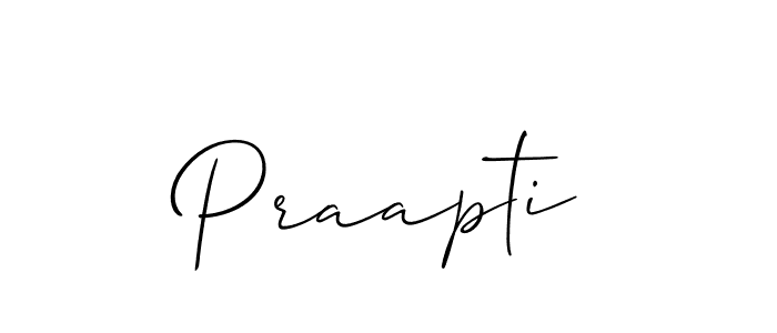 Once you've used our free online signature maker to create your best signature Allison_Script style, it's time to enjoy all of the benefits that Praapti name signing documents. Praapti signature style 2 images and pictures png
