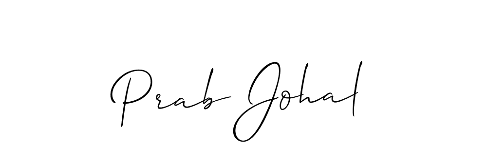 Once you've used our free online signature maker to create your best signature Allison_Script style, it's time to enjoy all of the benefits that Prab Johal name signing documents. Prab Johal signature style 2 images and pictures png