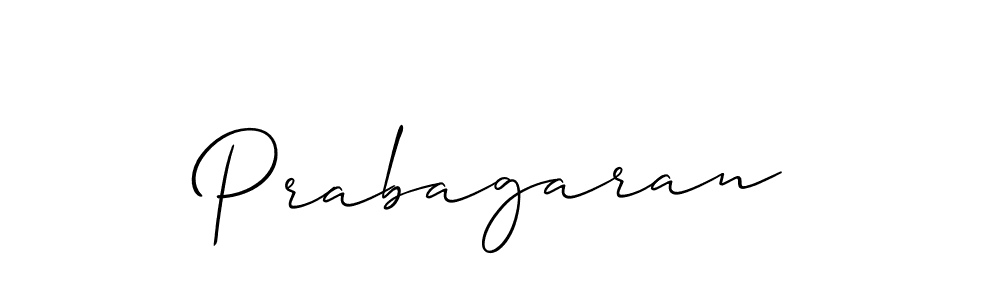 The best way (Allison_Script) to make a short signature is to pick only two or three words in your name. The name Prabagaran include a total of six letters. For converting this name. Prabagaran signature style 2 images and pictures png