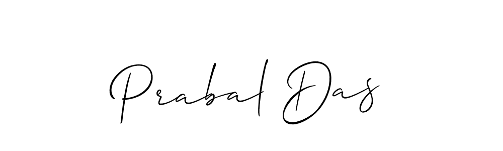 Once you've used our free online signature maker to create your best signature Allison_Script style, it's time to enjoy all of the benefits that Prabal Das name signing documents. Prabal Das signature style 2 images and pictures png