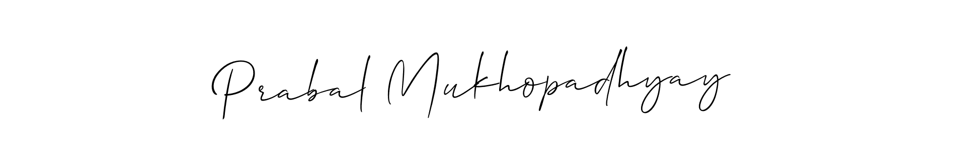 This is the best signature style for the Prabal Mukhopadhyay name. Also you like these signature font (Allison_Script). Mix name signature. Prabal Mukhopadhyay signature style 2 images and pictures png