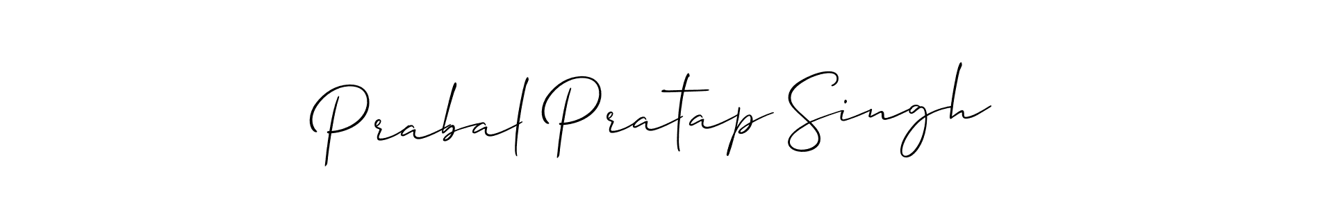 How to make Prabal Pratap Singh signature? Allison_Script is a professional autograph style. Create handwritten signature for Prabal Pratap Singh name. Prabal Pratap Singh signature style 2 images and pictures png