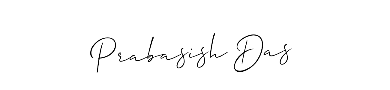 How to make Prabasish Das signature? Allison_Script is a professional autograph style. Create handwritten signature for Prabasish Das name. Prabasish Das signature style 2 images and pictures png